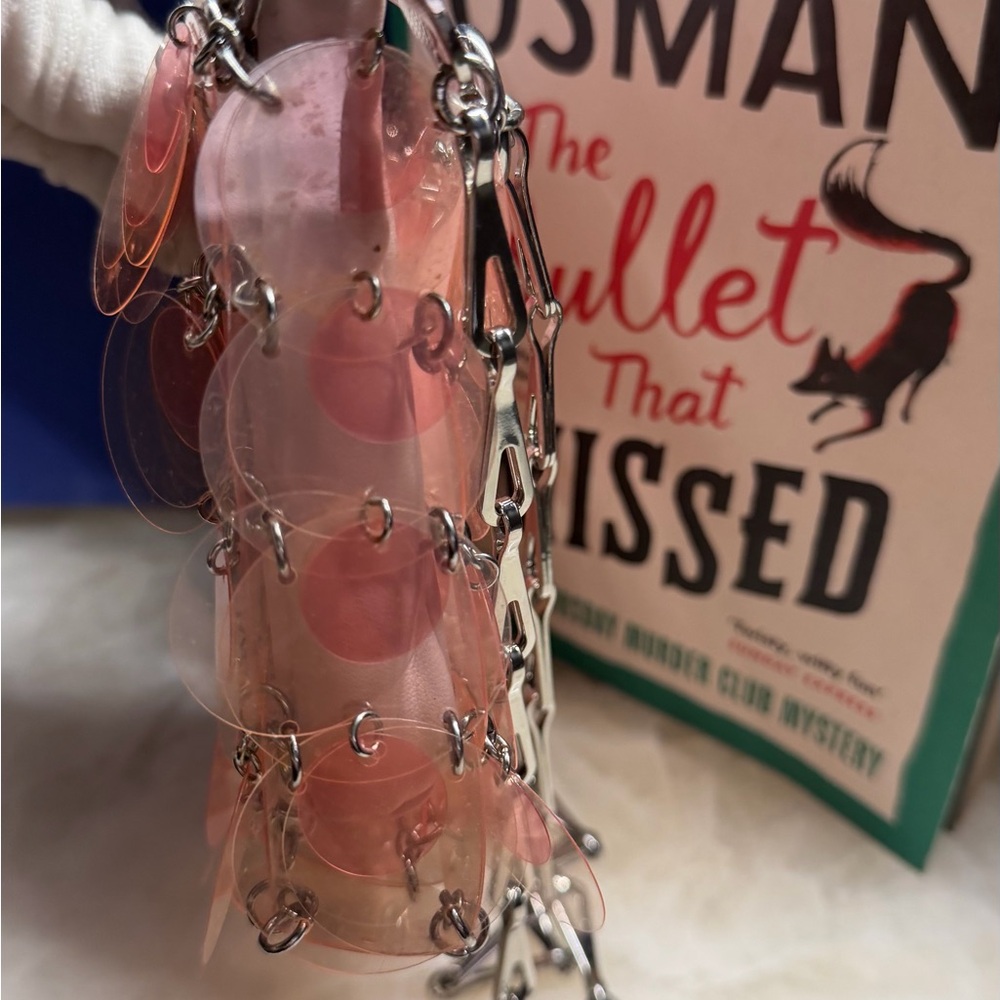Paco rabanne Pink Sequin Chain Shoulder Bag - Picture 6 of 14